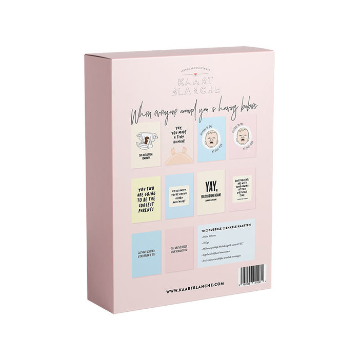Kaarte Blanche Kaarte Blanche - box met 10 wenskaarten