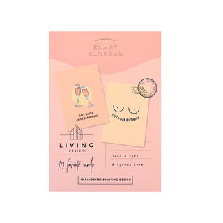 Kaarte Blanche Carte Blanche - coffret de 10 cartes de vœux Livingdesign