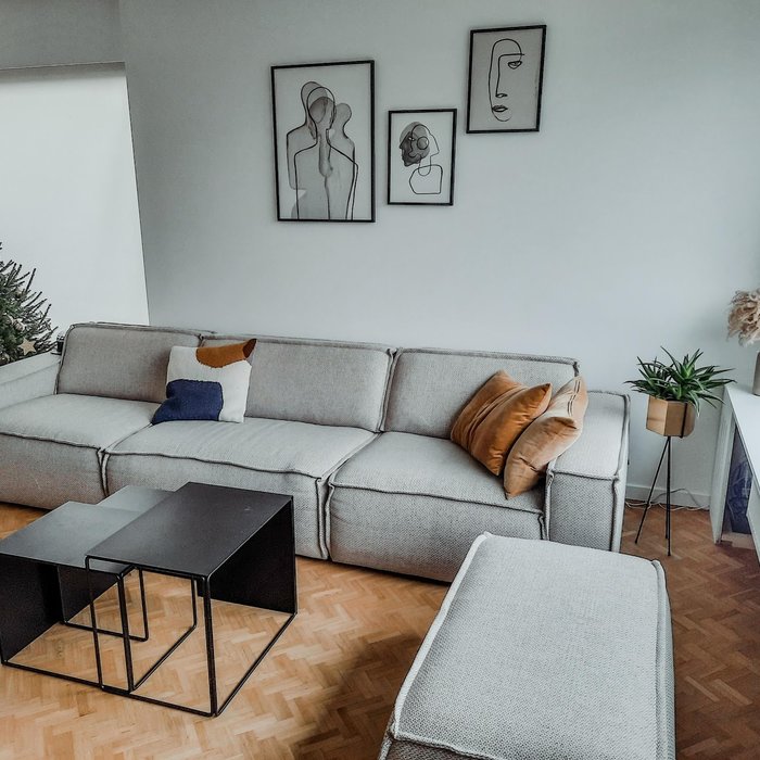 Fest Amsterdam Shop the look: serene Scandinavische woonkamer