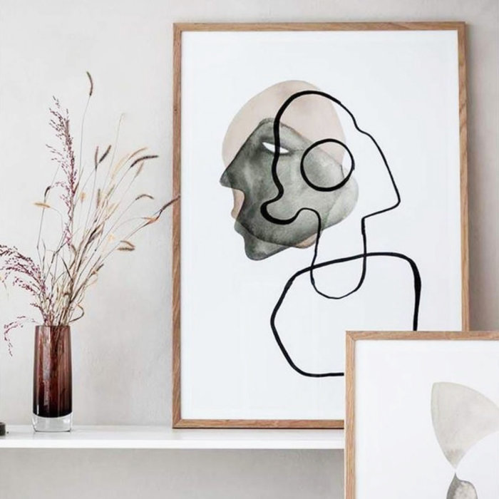 Fest Amsterdam Shop the look: serene Scandinavische woonkamer