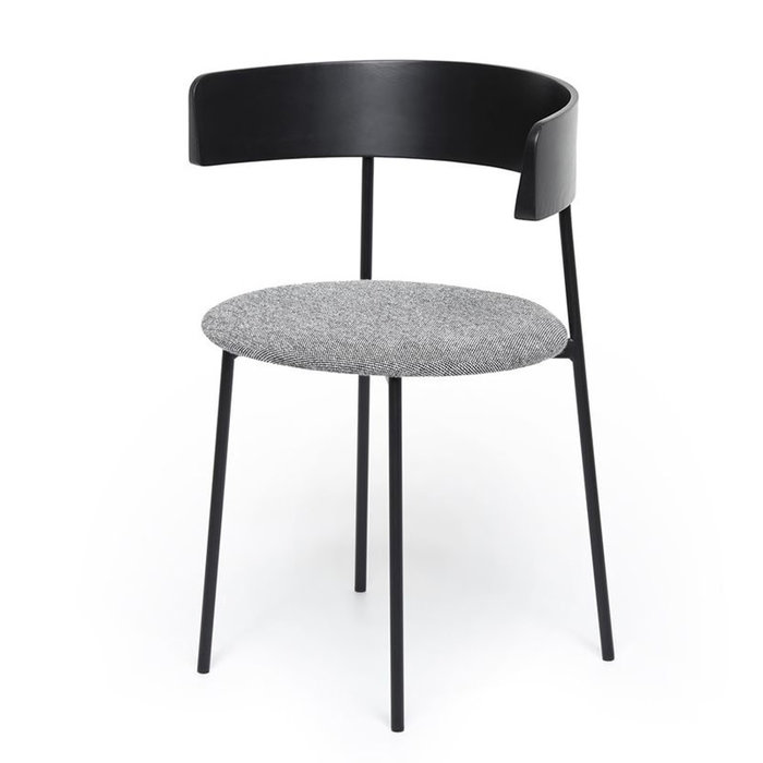 Fest Amsterdam Friday chair zwart - met armleuning