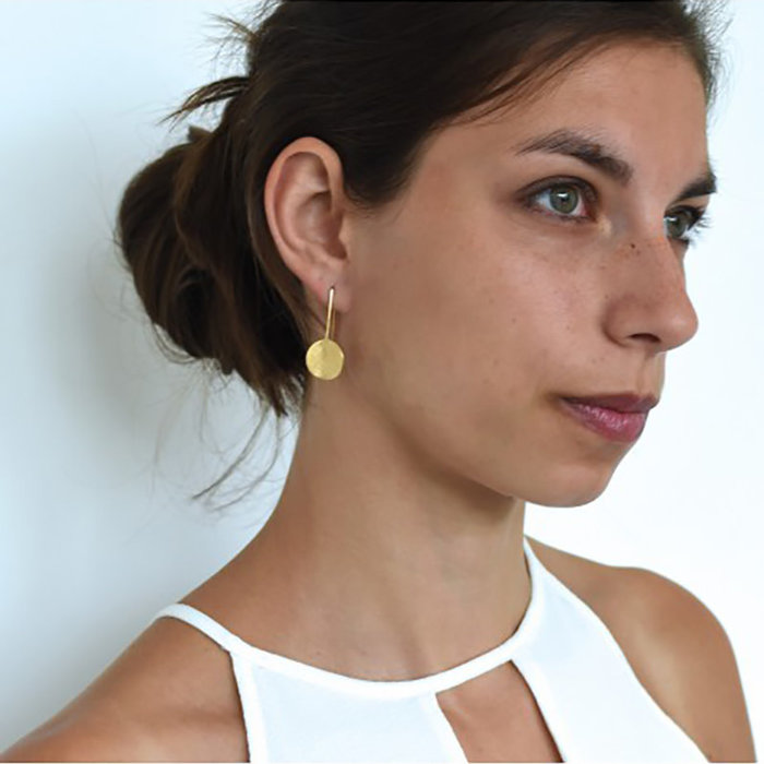Fleur fatale Boucle d'oreille lune 1 - Fleur Fatale