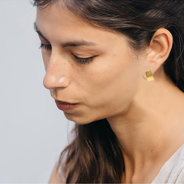 Fleur fatale Boucle d'oreille pliée 1 - Fleur Fatale