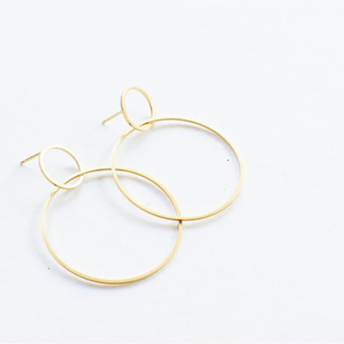 Fleur fatale Oorhanger circular 1 - Fleur Fatale