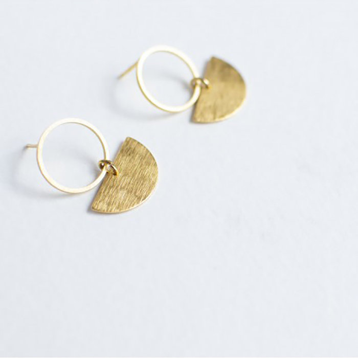 Fleur fatale Boucles d'oreilles circulaires 3 - Fleur Fatale