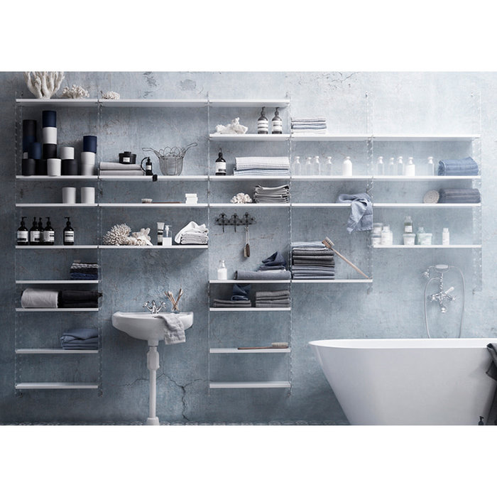 String configuration mur 48 salle de bain -String