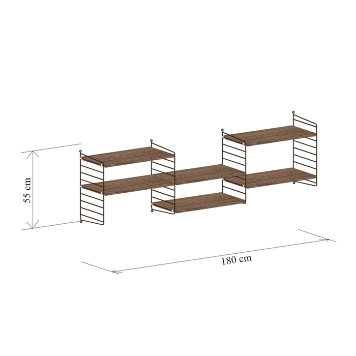 String Wandconfiguratie 49  badkamer - String
