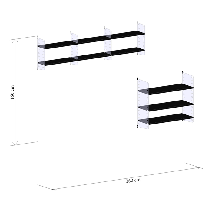String configuration murale 50 salle de bain - String