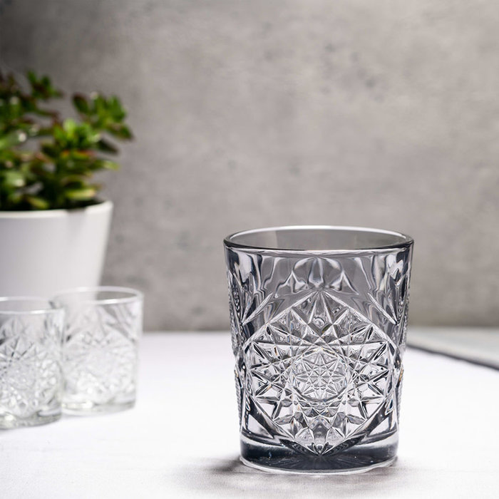 Libbey Verre Hobstar grey
