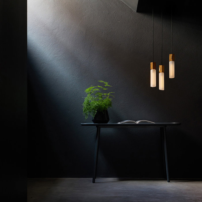 Tala LED Basalt Triple Pendant in Brass - Tala LED