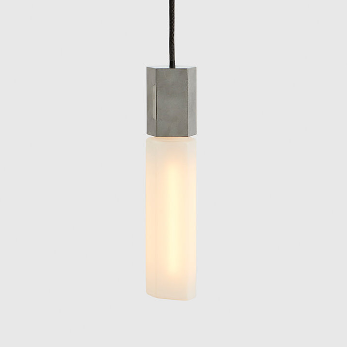 Tala LED Basalt nine Pendant in stainless steel - Tala LED