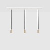 Tala LED Linear Plate with Brass Pendants