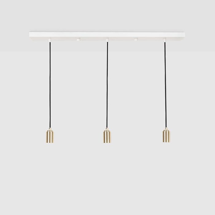Tala LED Linear Plate with Brass Pendants - Tala LED