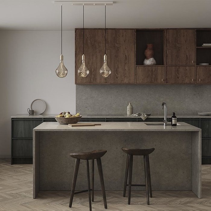 Tala LED Linear Plate with Brass Pendants - Tala LED