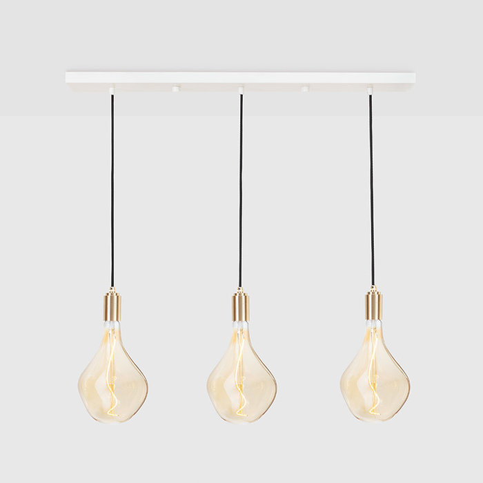 Tala LED Linear Plate with Brass Pendants - Tala LED