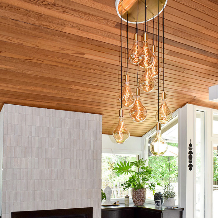 Tala LED Nine hanglamp brass - Tala LED