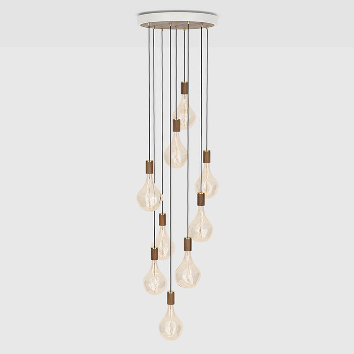 Tala LED Nine hanglamp walnut - Tala LED