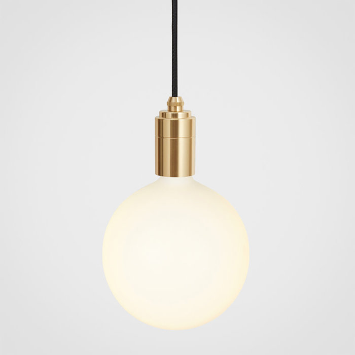 Tala LED Suspension triple en laiton avec plafonnier blanc - Tala LED