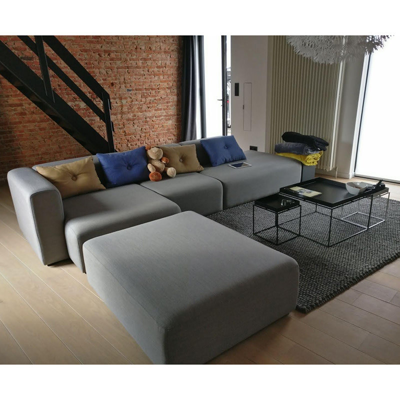 HAY Mags Sofa - 3 seater met ottoman - Surface 240