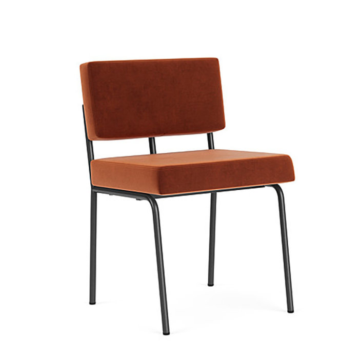 Fest Amsterdam Monday chaise sans accoudoir avec support noir