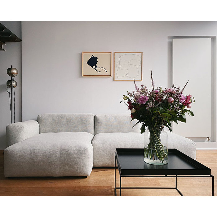 HAY Mags Soft Sofa  Low armrest - 2.5 seater comb. 3 - Hallingdal 110