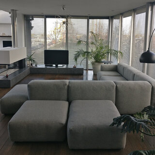 HAY Mags Soft Sofa Low armrest - Arrangement modulaire - Hallingdal 116