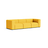 HAY Mags Sofa - 3 seater combination 1 - steelcut trio 446
