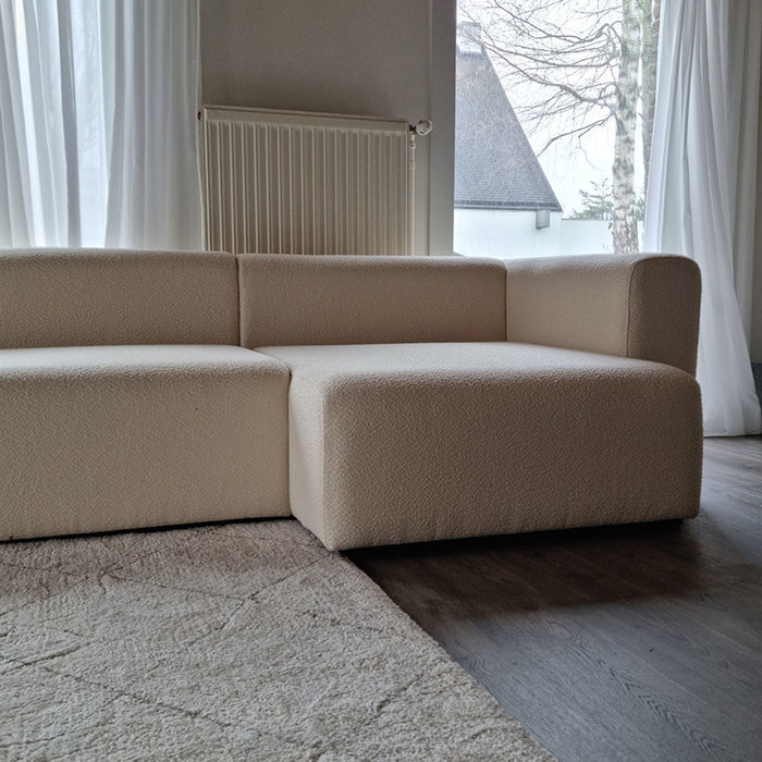 HAY Mags Sofa - 3 seater comb. 4 - Flamiber cream