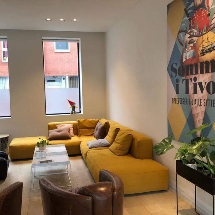 HAY Mags Soft Sofa - Corner combination avec ottoman - Steelcut trio 453