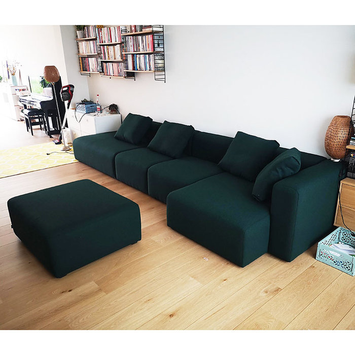 HAY Mags Sofa - 4 seater met ottoman - Olavi 16