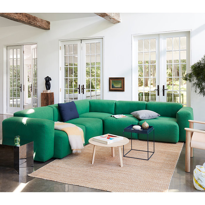 HAY Mags Soft Sofa Low armrest - Corner comb. 1 - Mode 040