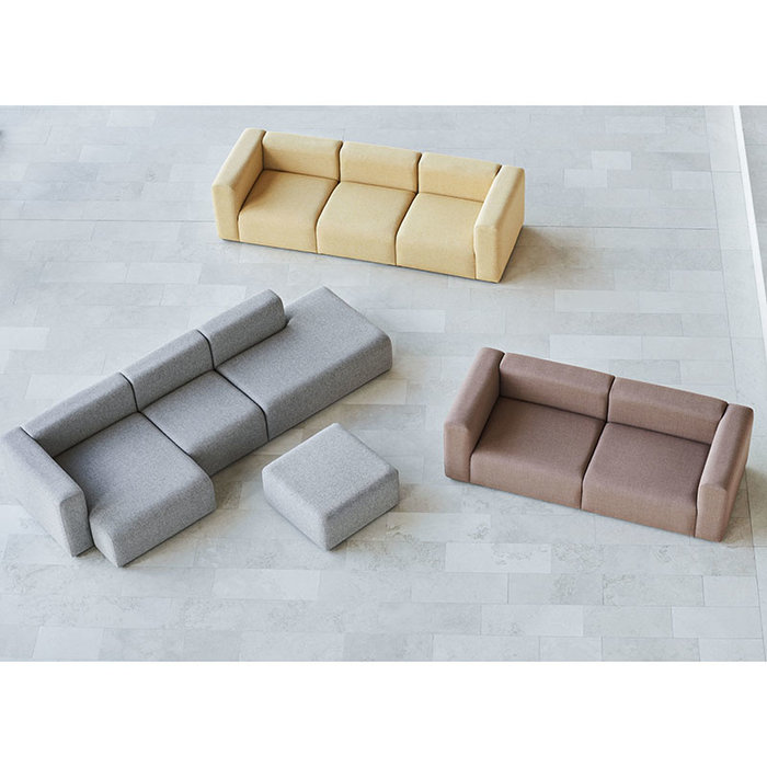 HAY Mags Sofa - 3 seater comb. 1 - Hallingdal 407