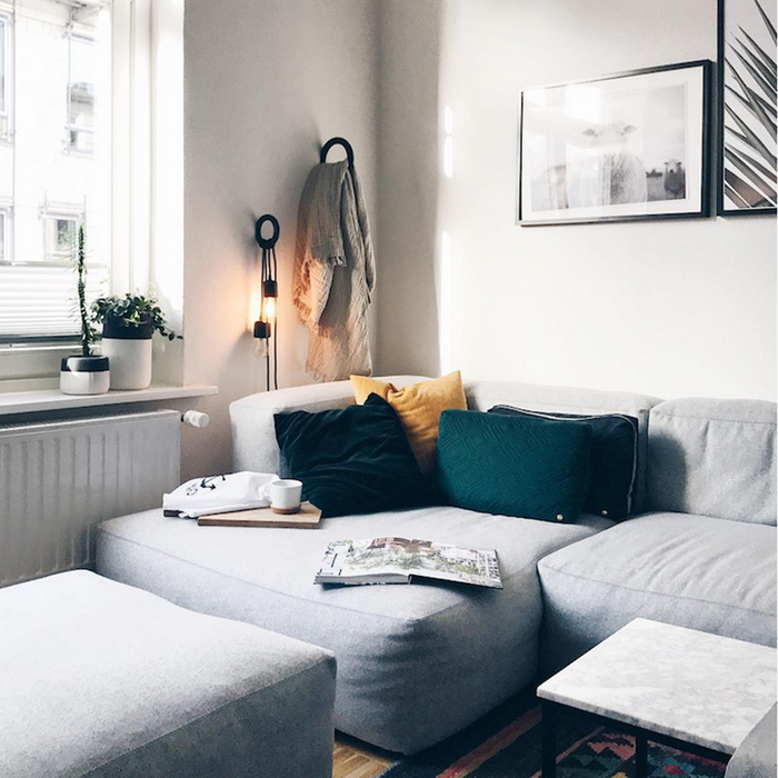 HAY Mags Soft Sofa - 3 seater  - Divina Melange 120