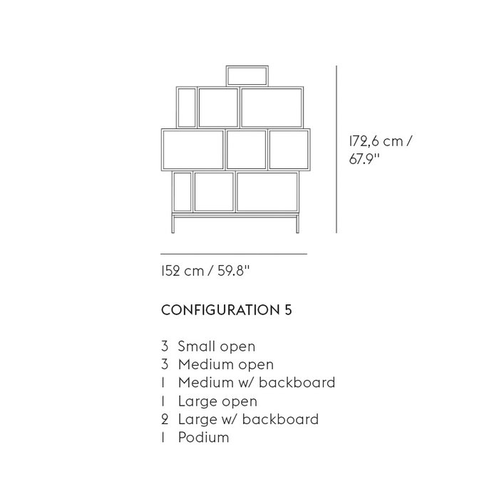 Muuto Stacked configuratie 5