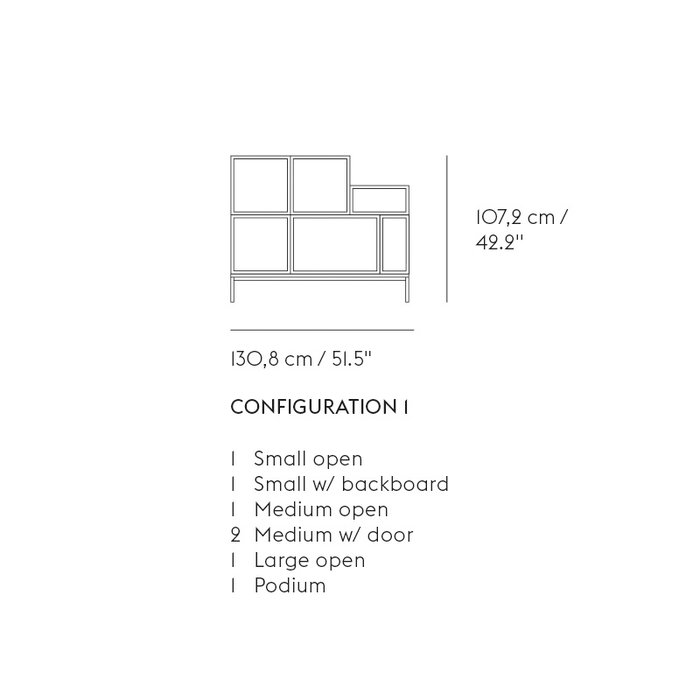 Muuto Stacked configuratie 1