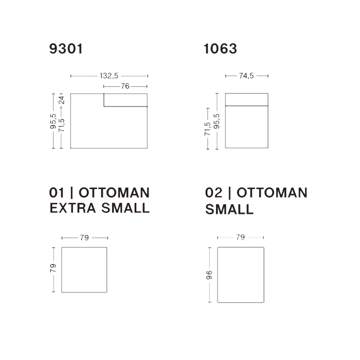 HAY Mags Sofa - modulaire opstelling - Remix 2 412