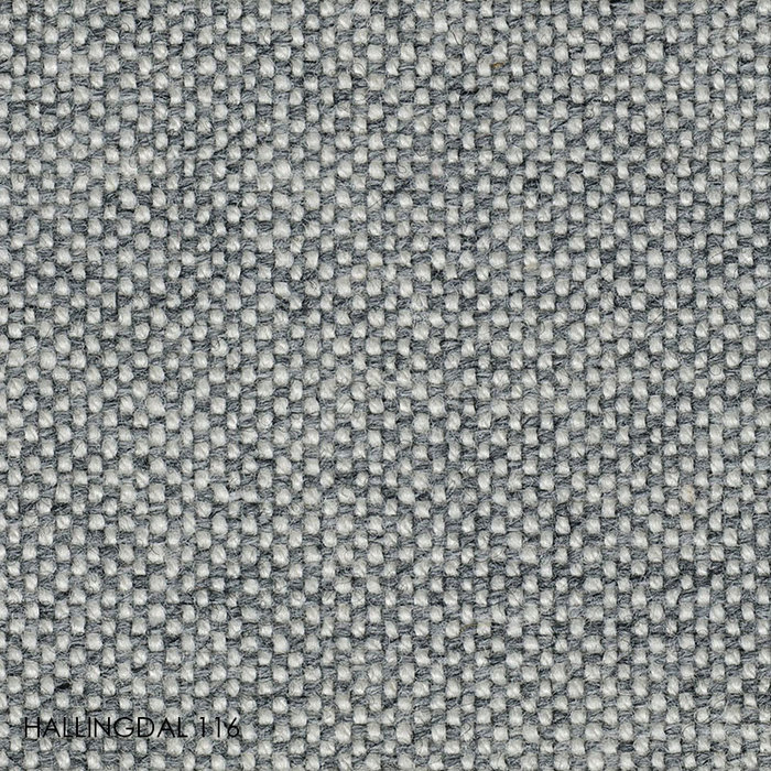 HAY Quilton Sofa - Combination 17 met Ottoman - Hallingdal 116 - Remix 356