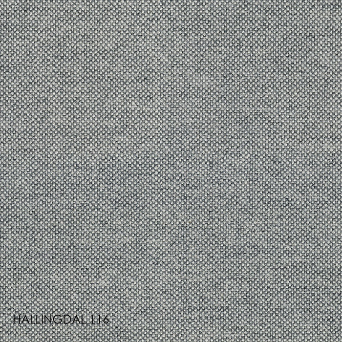 HAY Quilton Sofa - Combination 17 met Ottoman - Hallingdal 116 - Remix 356