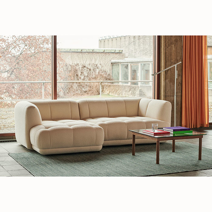 HAY Quilton Sofa - Combination 19 - Flamiber Cream A5