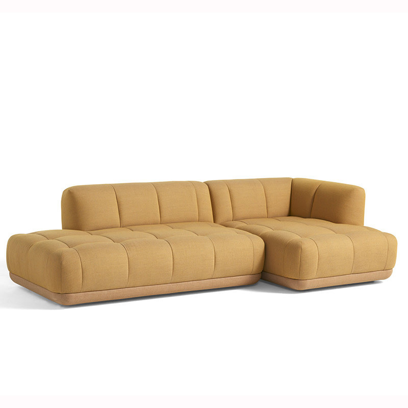 HAY Quilton Duo Sofa - Combination 21 - Front Fiord 442 - Back and base Remix 252