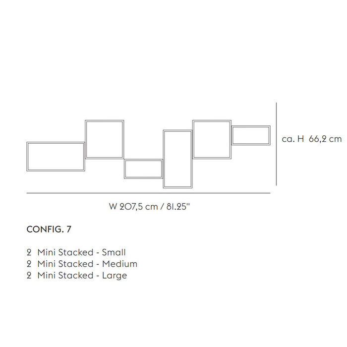 Muuto Mini Stacked - configuratie 7