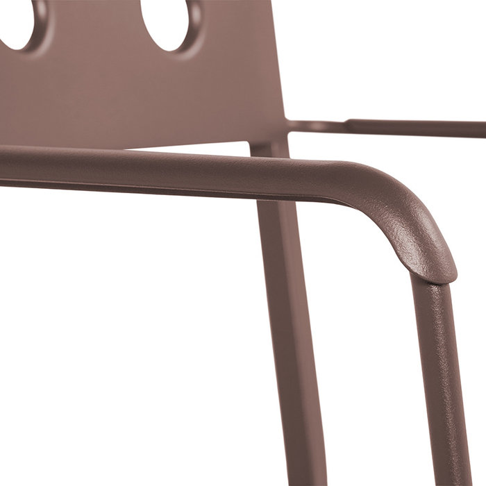 HAY Balcony set - table L144 + 4 armchairs