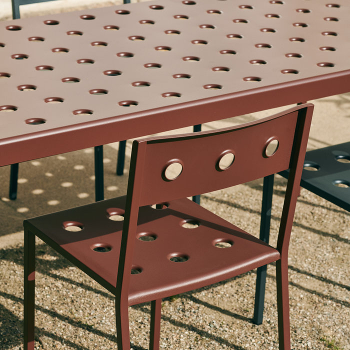 HAY Balcony set - table L144 + 4 chairs