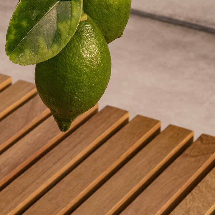 Studio Henk Ensemble d'éléments: table d'éléments + 2 bancs - Studio Henk