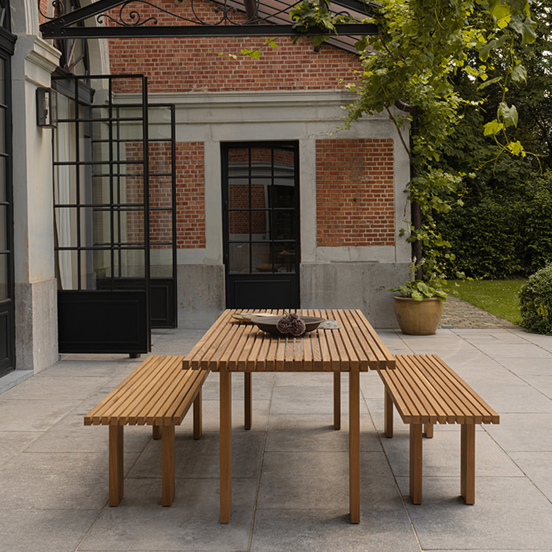 Studio Henk Element set: element table + 2 benches - Studio Henk