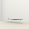 Studio Henk Outdoor bank Butterfly Iroko frame White