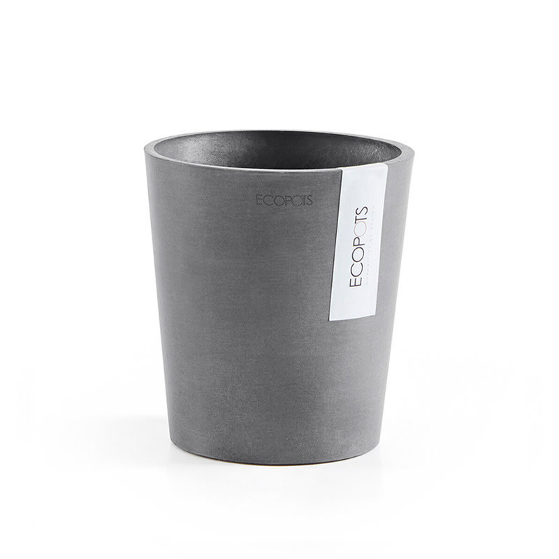 Ecopots Morinda bloempot grey 14 cm - Ecopots