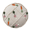Lorena Canals Tic-Tac-Toe - Pouf en coton lavable Ø50 cm