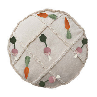 Lorena Canals Tic-Tac-Toe - Wasbare pouf katoen  Ø50 cm