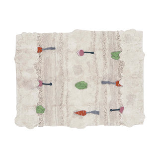Lorena Canals Veggie garden - Wasbaar tapijt katoen 120 x 160 cm